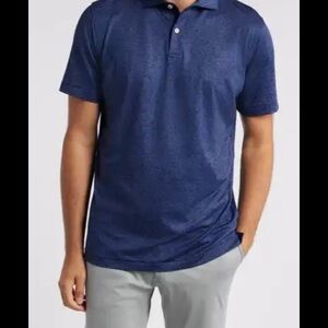 Hogan Blue Polo Shirt Relaxed Fit Timeless Design